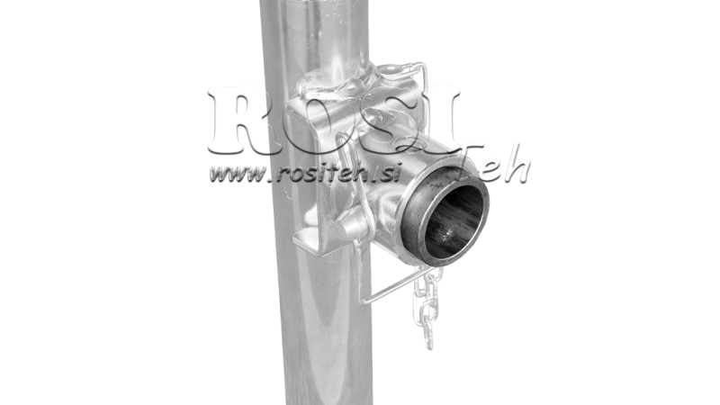 ADAPTER DO NOGI PODPARCIE Z POŁĄCZENIEM RURKOWYM 1300 KG