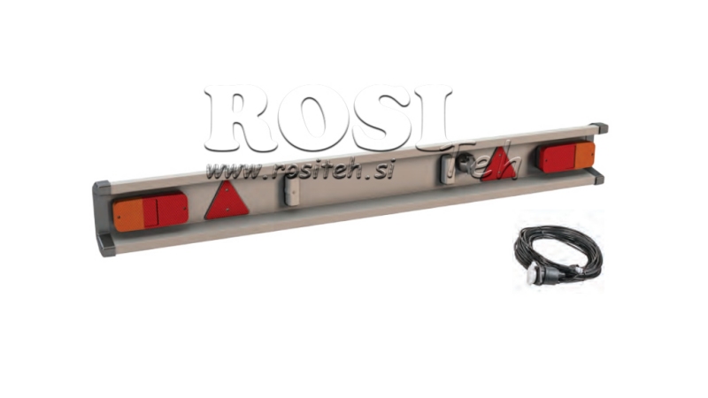 TREKKVOGN BUMPER TÜV MODELL MED LYS 2150mm