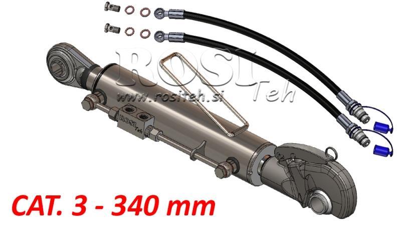 HYDRAULINEN TYÖNTÖVARSI PIKAKYTKENNÄLLÄ AUTOMATIC - CAT. 3 - 80/40-340 (90-210 HP) (32,2 mm)