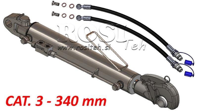 HYDRAULISK TOPPSTAG MED FANGHAKE OG LEDDGAFFEL SPECIAL - CAT. 3 - 80/40-340 (90-210 HP) (32,2 mm)