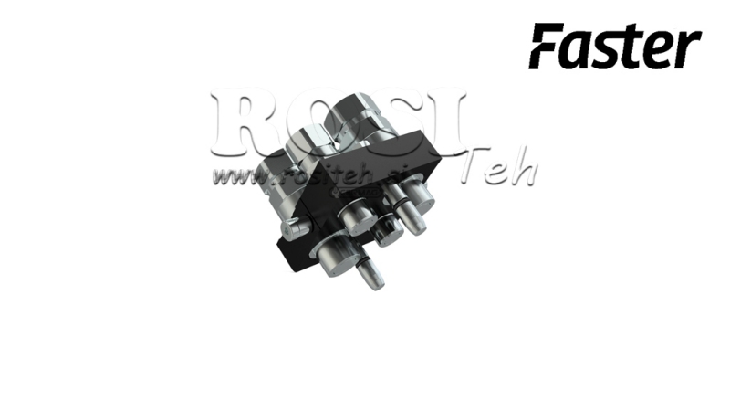 ACOPLAMIENTO MULTI-FASTER 4VÍAS BSP 2×1/2 2×3/4 PARTE MÓVIL