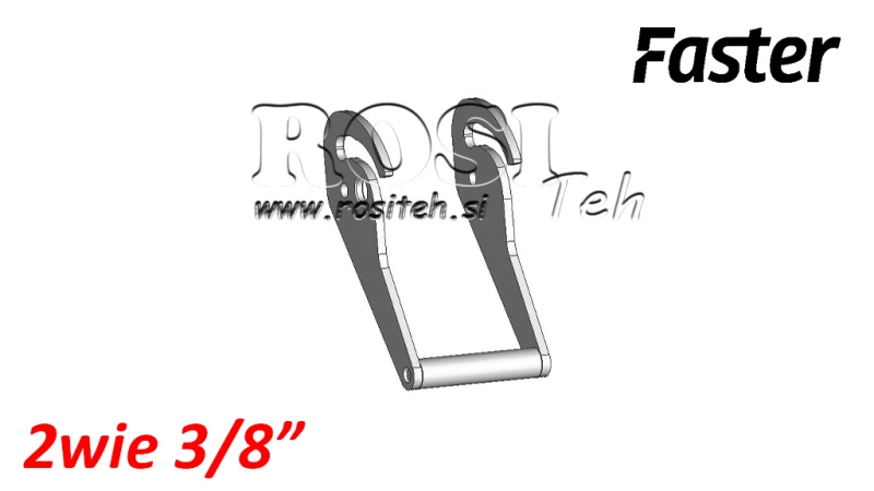 PALANCA PARA MULTI-FASTER 2VIAS 3/8 PARTE FIJA