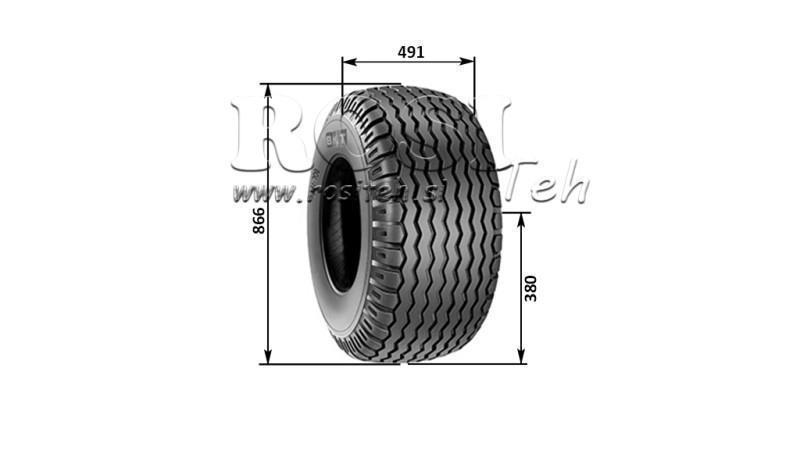 19.0/45-17 DEKK BKT AW708 14pl