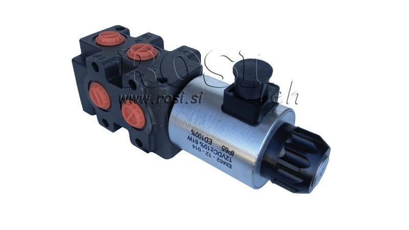 6-port ventil 1/2 (6/2) 12V - 90lit