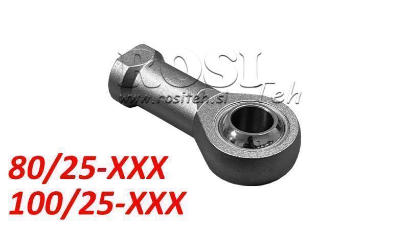 DI MONTERING FOR PNEUMATISK SYLINDER PCAS 80/25 100/25 (M20x1.5)