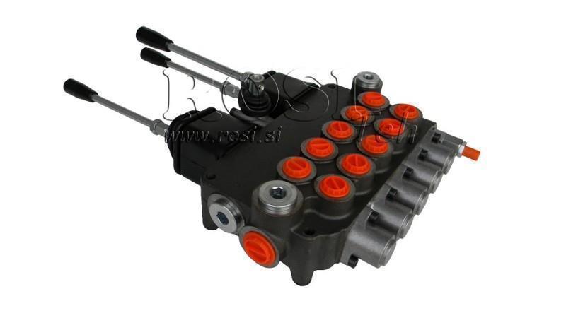 ХИД. ВЕНТИЛ 5xP80   2x ДЖОЙСТИК