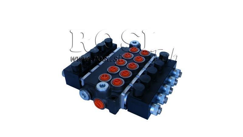 HYDRAULISK VENTIL 5xZ50 12V DC