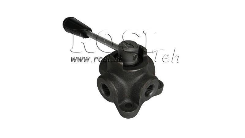 ROČNI 4 POTNI VENTIL IF 1/2 - 60lit
