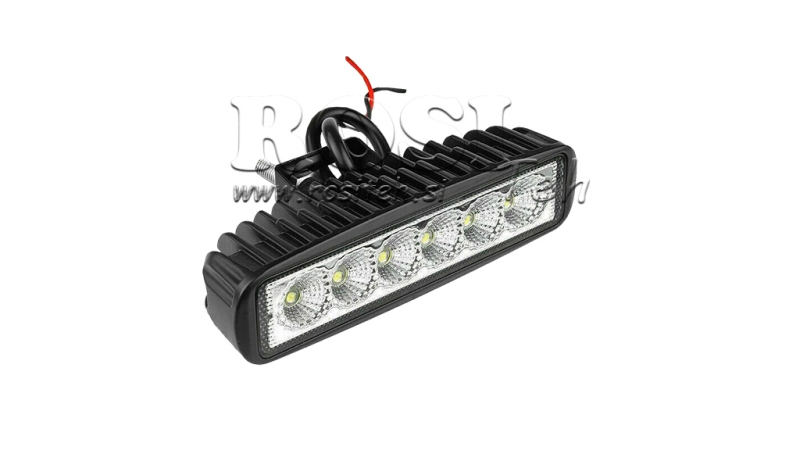 LED MUNKAFÉNY - FÉNY 6 LED 18W 12V-24V