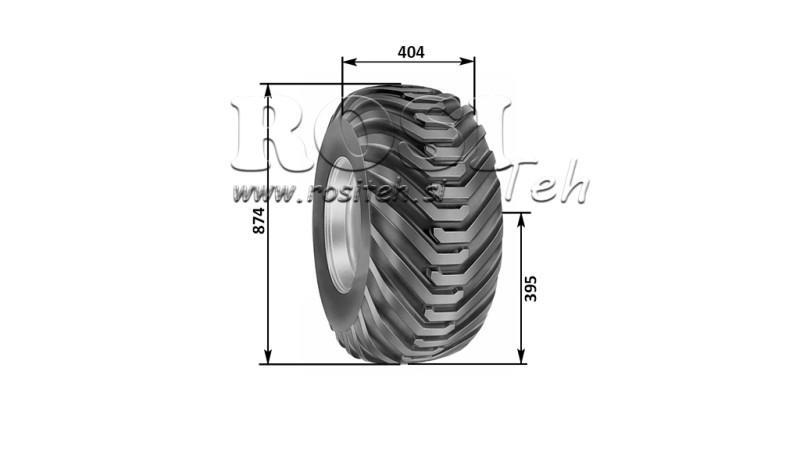 400/60-15.5 DEKK TR 882 14pl MED FELG 13.00X15.5