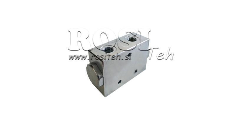 HYDRAULISK FORDELINGSVENTIL STRØM V1022 DFL 6-10 lit - 3/8 - 250 bar (maks.300 bar) METALL