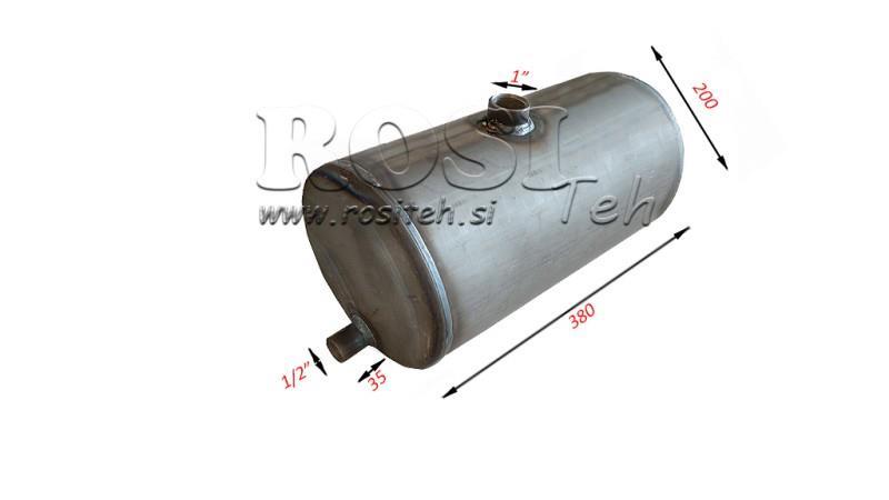 OLJETANK LAGET AV PLATEMETALL 11lit fi210-350mm