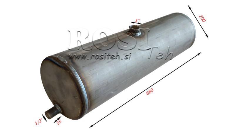 OLJETANK LAGET AV PLATEMETALL 20lit fi210-670mm