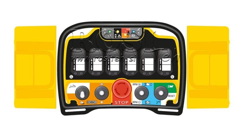 RADIO FJERNKONTROLL -PROPORTIONAL- ZEUS2 M6 10020 Plus