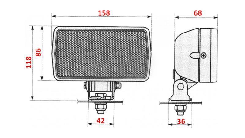 TREKTOR ARBEIDSLYS COBO HALOGEN