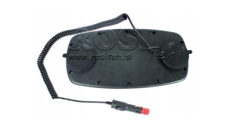 LED MAGNETNA STROBOSKOBSKA ROTACIJSKA LUČ 20 LED 50W 12V-24V