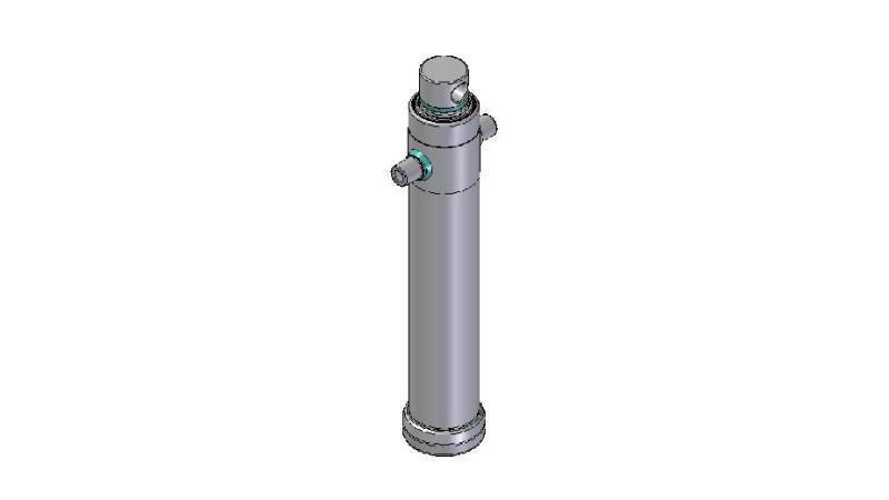 4028F -TELESCOPICKÝ VALEC ŠTANDARD/DIERA 2 STUPNE CESTA 1195 PRIEMER 124