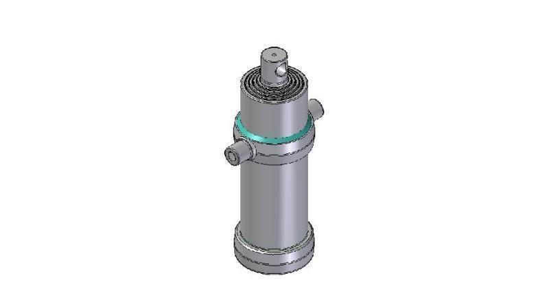 4051F -TELESCOPIC Sylinder STANDARD/HULL 5 TRIN SLAG 2120 FI 170
