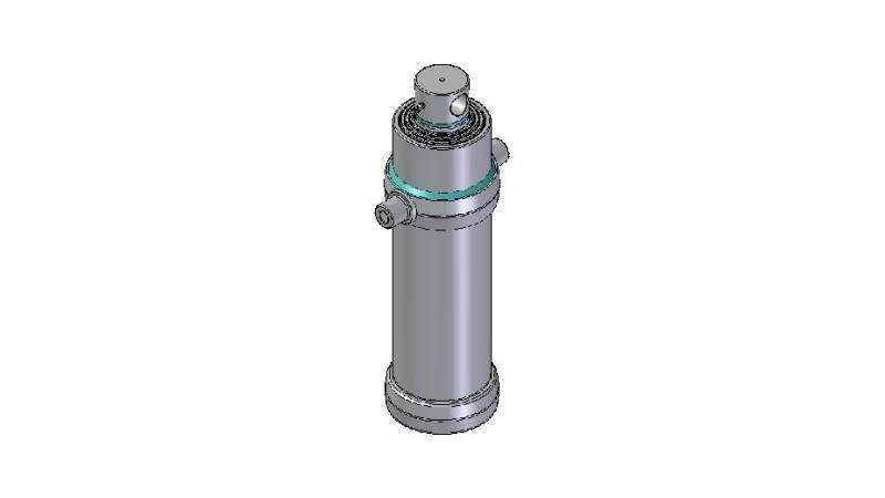 4084F -TELESCOPICKÝ CYLINDR STANDARD/DÍRA 4 STUPNĚ ZDVIH 2190 FI 190