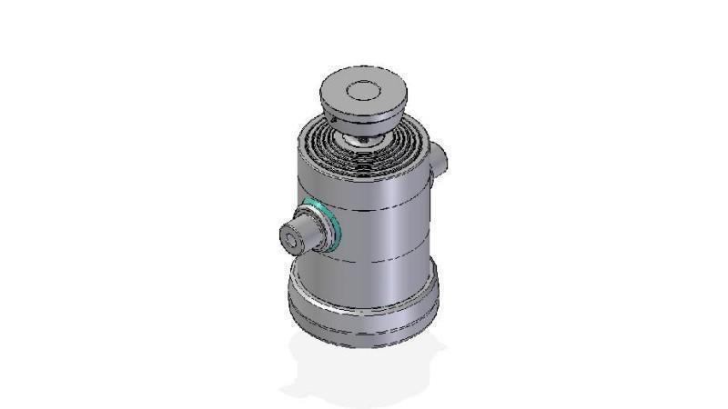 6032S -TELESCOPIC Sylinder STANDARD/KULE 6 TRINN REISE 1605 DIAMETER 270