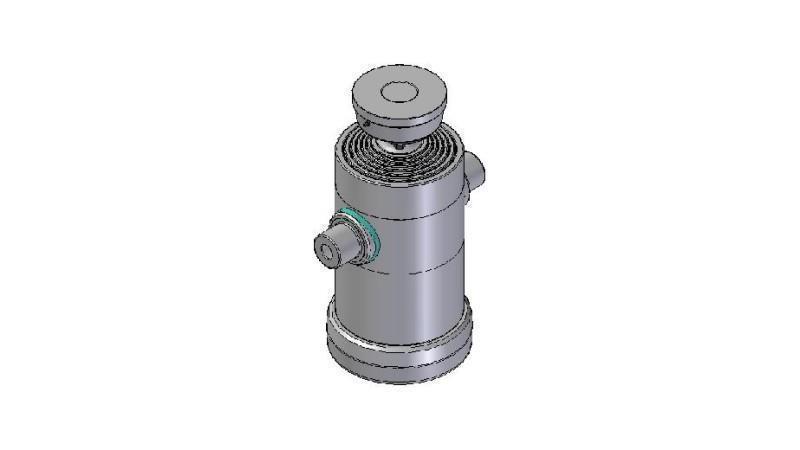 6063S -TELESCOPIC Sylinder STANDARD/KULE 6 TRINN REISE 1920 DIAMETER 240