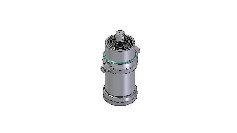 8024F -TELESKOPSKI CILINDER STANDARD/LUKNJA 8 STOPENJ HOD 2925 FI 215