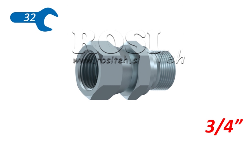 HYDRAULICKÝ DVOJITÝ KLÍČ OTOČNÁ MATICE 3/4