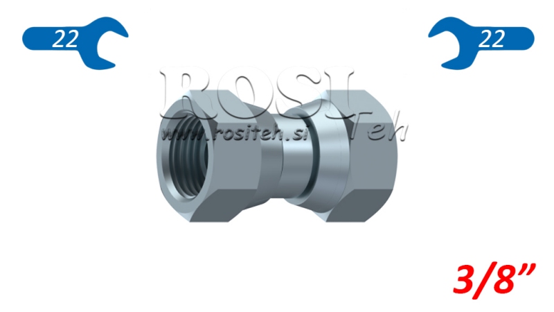 HYDRAULISCHE DREHENDE DOPPELMUTTER 3/8