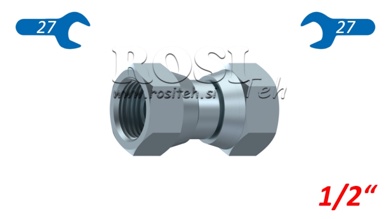 HYDRAULISCHE DREHENDE DOPPELMUTTER 1/2