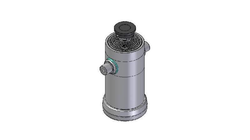 9036S -TELESCOPIC Sylinder STANDARD/KULE 9 TRINN REISE 3967 DIAMETER 270