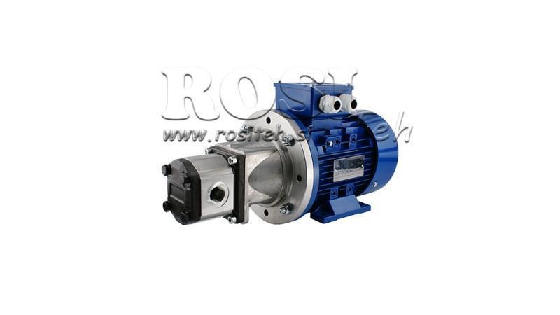 HYDRAULISK PUMPEMONTERING GRUPPE 1 5.8 ccm ELEKTRISK MOTOR 2.2 KW (strøm = 8.2 liter/min)