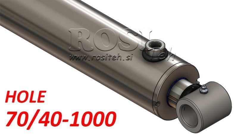 otwór cylindra hydraulicznego 70-40-1000