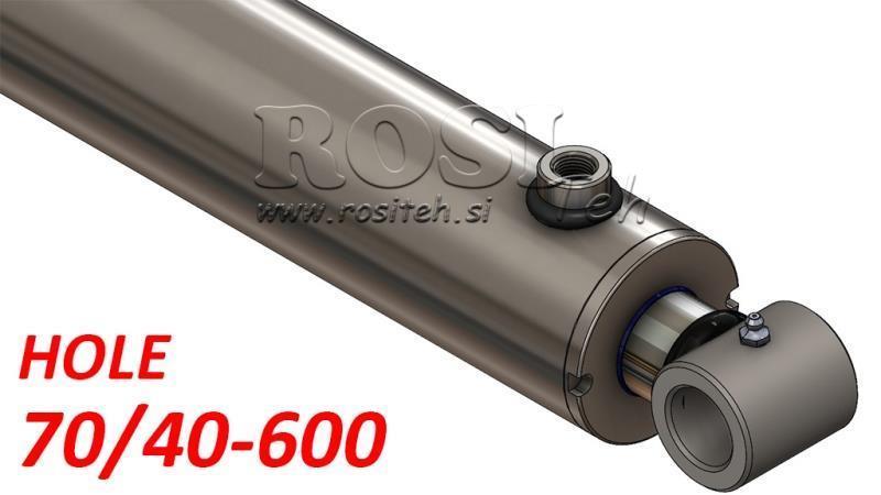 otwór cylindra hydraulicznego 70-40-600