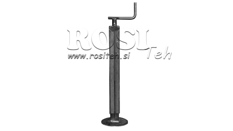 GWINTOWANA NOGA PODPOROWA (WYSOKOŚĆ 630MM - SKOK 255MM) - 300KG