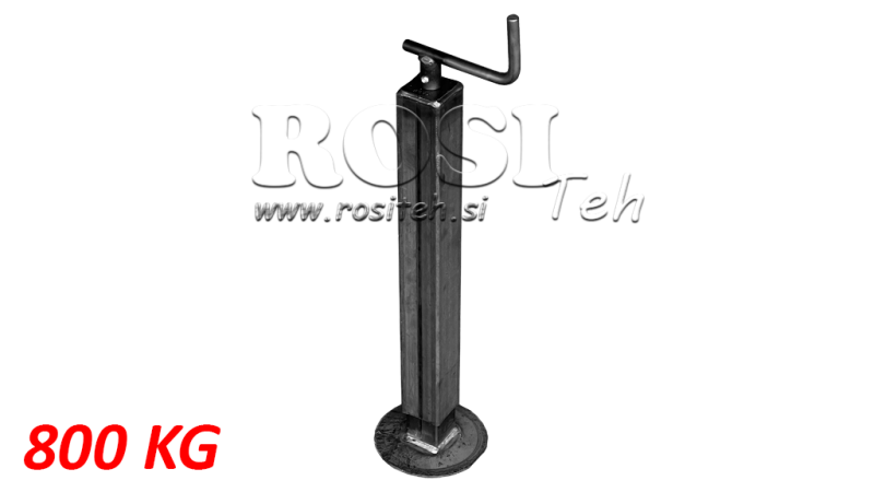GWINTOWANA NOGA PODPOROWA (WYSOKOŚĆ 760MM - SKOK 430MM) - 800KG