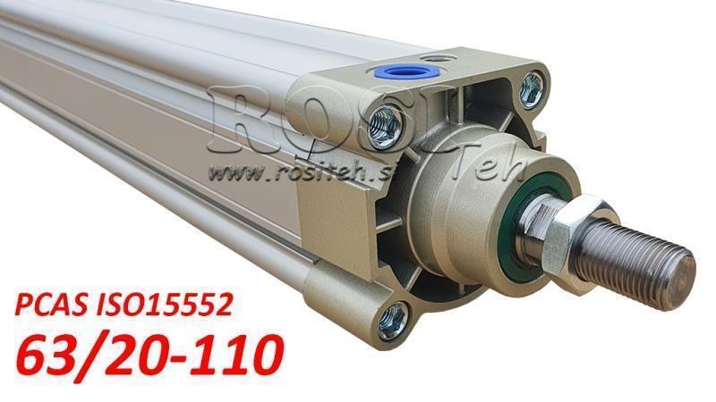 PNEUMATISK SYLINDER PCAS 63/20-110 BE ISO15552
