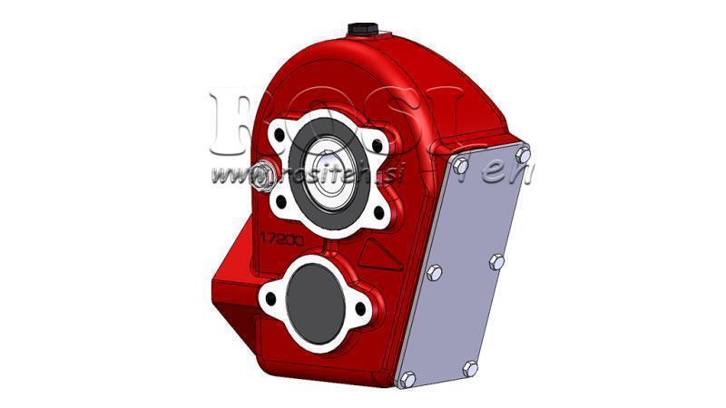GIRKASSE - GIRKASSE RT210 FOR HYDRAULISK MOTOR MP/MR/MS FORHOLD 16.4:1