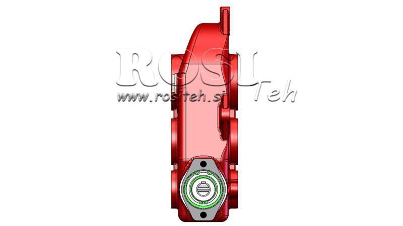 GIRKASSE - GIRKASSE RT300 FOR HYDRAULISK MOTOR MP/MR FORHOLD 29.5:1