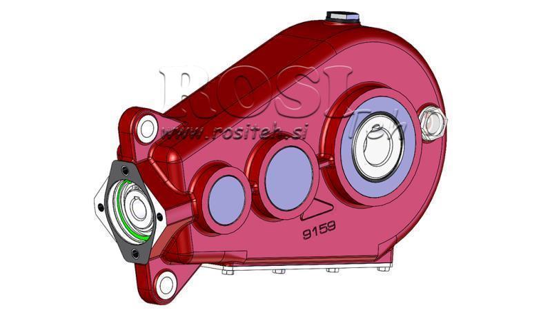 REDUKTOR - MULTIPLIKATOR RT400 ZA HIDROMOTOR MP/MR/MS razmerje 35,2:1
