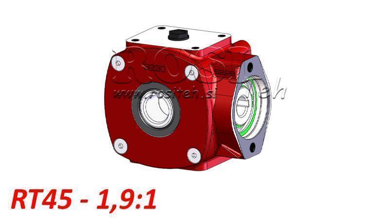 GIRKASSE - GIRKASSE RT45 FOR HYDRAULISK MOTOR MP/MR FORHOLD 1.9:1