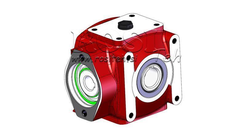 GIRKASSE - GIRKASSE RT45 FOR HYDRAULISK MOTOR MP/MR FORHOLD 1.9:1