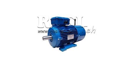 0,37kW-ELEKTROMOTOR MIT BREMSE MSH 71 2-4_1370umd 3Phas beine-B3