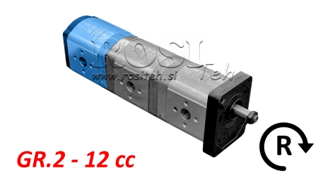 POMPA HYDRAULICZNA 20C12X066 TYŁ GR.2 12 CC PRAWA