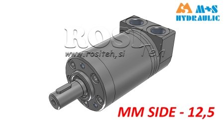 MOTORE IDRAULICO MM 12,5 -side