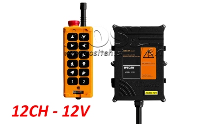 RÁDIÓ IRÁNYTÚ 12CH - 12V