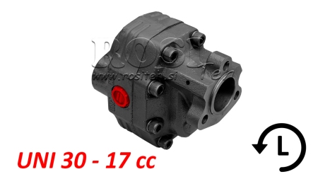 HYDRAULISK GJERDING JERN PUMPE UNI30-17CC-230 BAR VENSTRE