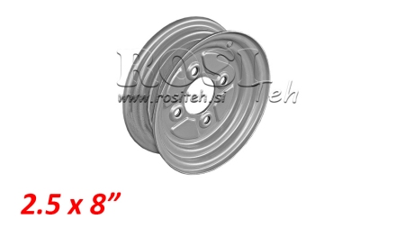FELGE 2.50x8