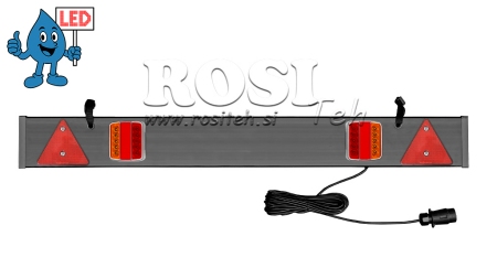 JUEGO COMPLETO DE LUCES LED PARA REMOLQUES 12/24V
