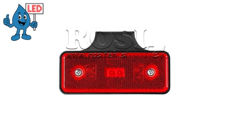 LUZ DE MARCACIÓN LED ROJA 12V