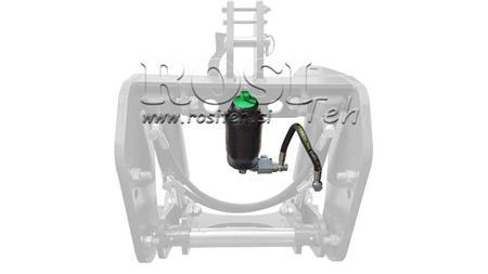 MONTERINGSSATS FOR HYDRAULISK AKKUMULATOR FOR TRAKTOR FORAN HYDRAULIKK